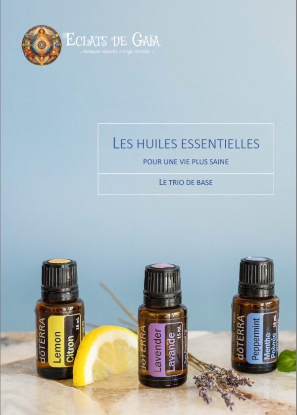Ebook : le trio de base des huiles essentielles