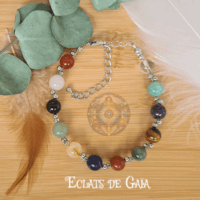 bracelet chakras pierres naturelles