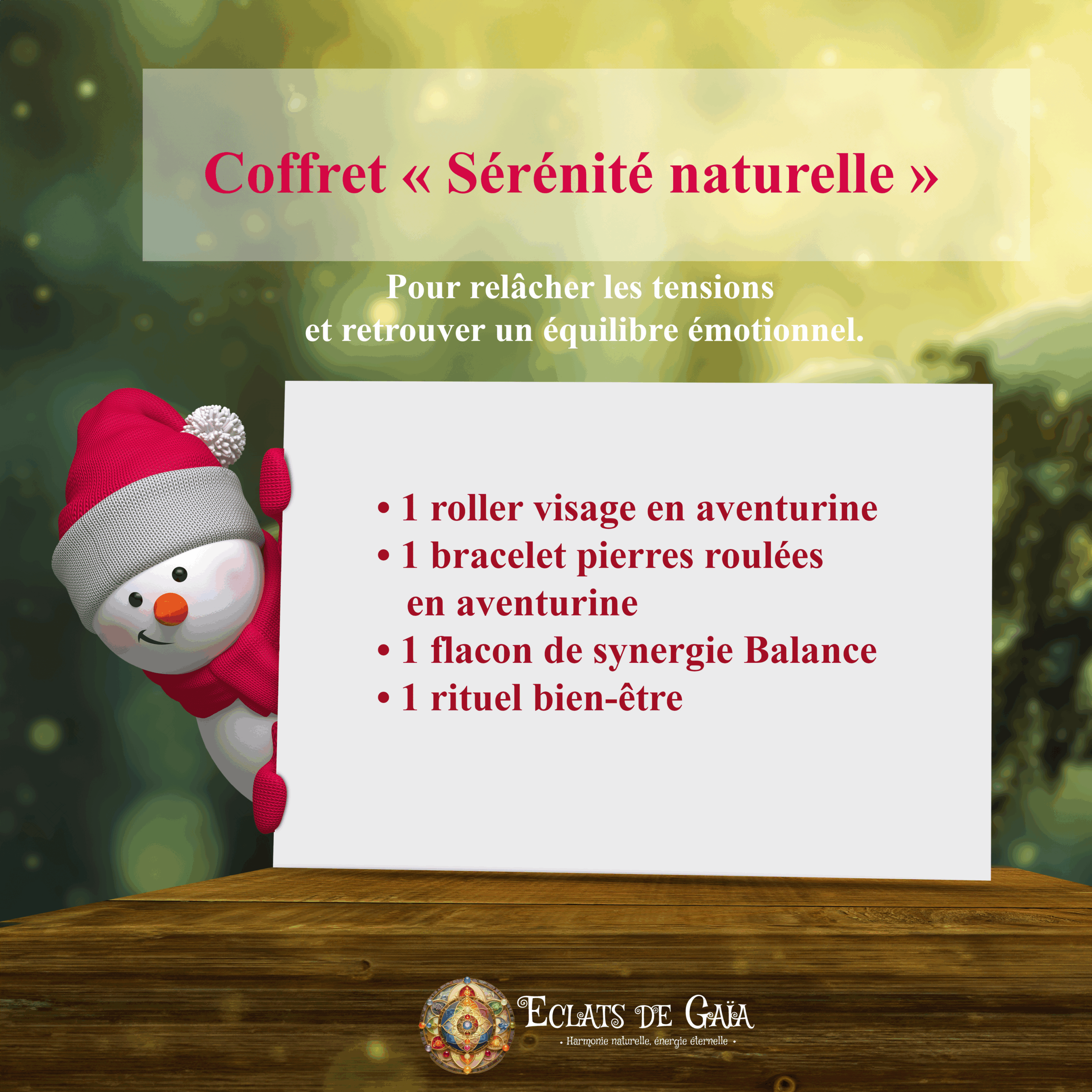 coffret sérénité naturelle
